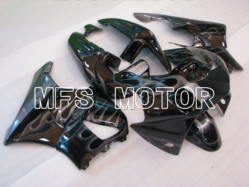 Honda CBR900RR 919 1998-1999 ABS Fairing - Flame - White Black - MFS4396