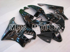 Honda CBR900RR 919 1998-1999 ABS Fairing - Flame - White Black - MFS4396