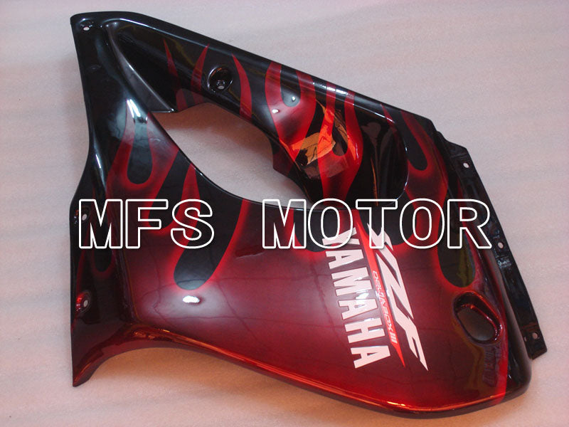 Yamaha YZF1000R 1997-2007 ABS Fairing - Flame- Black Red - MFS4397