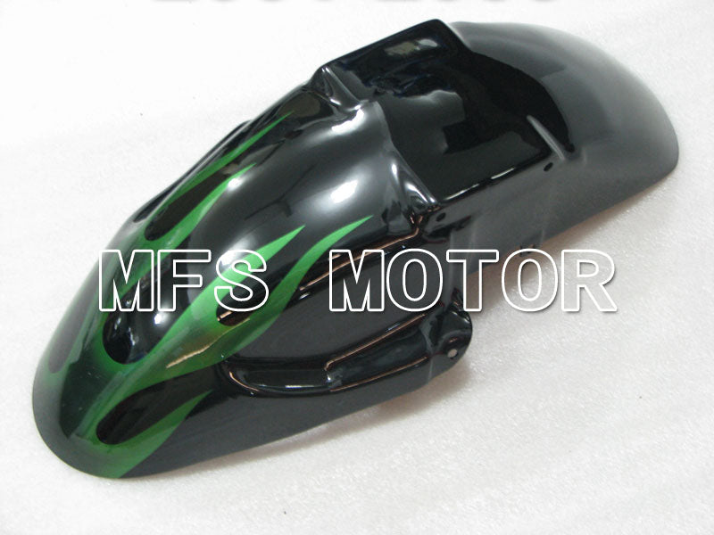 Honda CBR900RR 919 1998-1999 ABS verkleidung - Flamme - Grün Schwarz - MFS4408