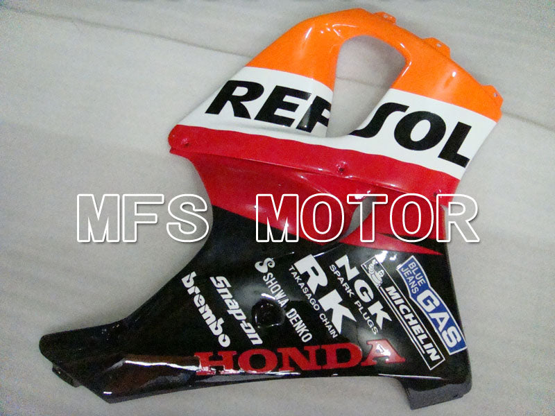 Honda CBR900RR 919 1998-1999 ABS Fairing - Repsol - Black Red Orange - MFS4413