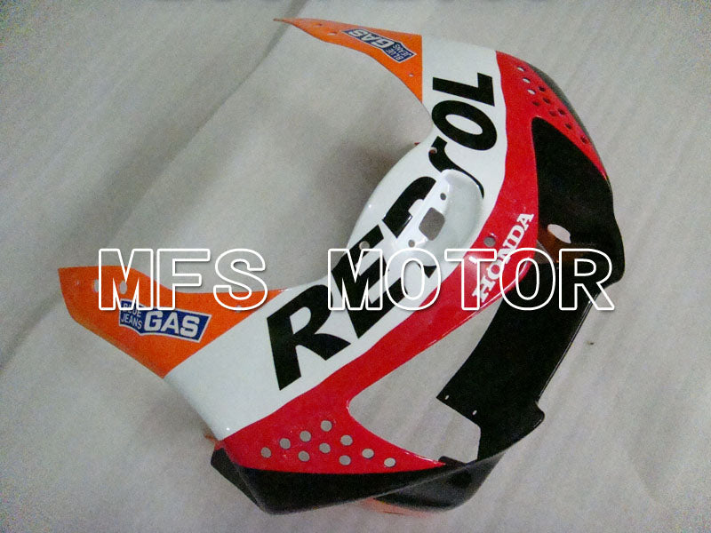 Honda CBR900RR 919 1998-1999 ABS Fairing - Repsol - Black Red Orange - MFS4413