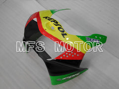 Honda CBR900RR 919 1998-1999 ABS verkleidung - Repsol - Schwarz Rot Grün - MFS4421