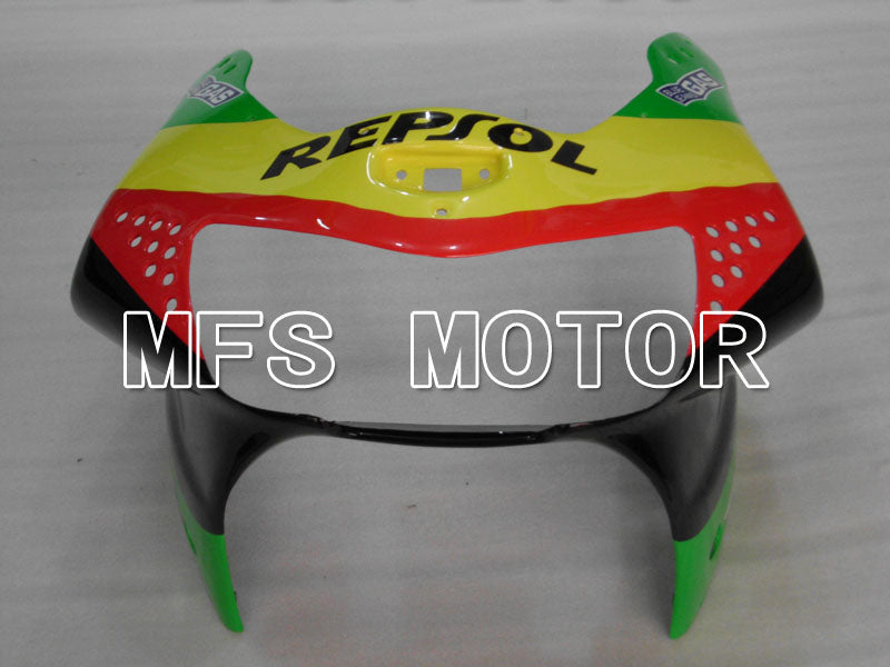 Honda CBR900RR 919 1998-1999 ABS verkleidung - Repsol - Schwarz Rot Grün - MFS4421