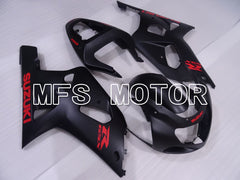 Suzuki GSXR1000 2000-2002 Injection ABS Fairing - Factory Style - Black Matte - MFS4422