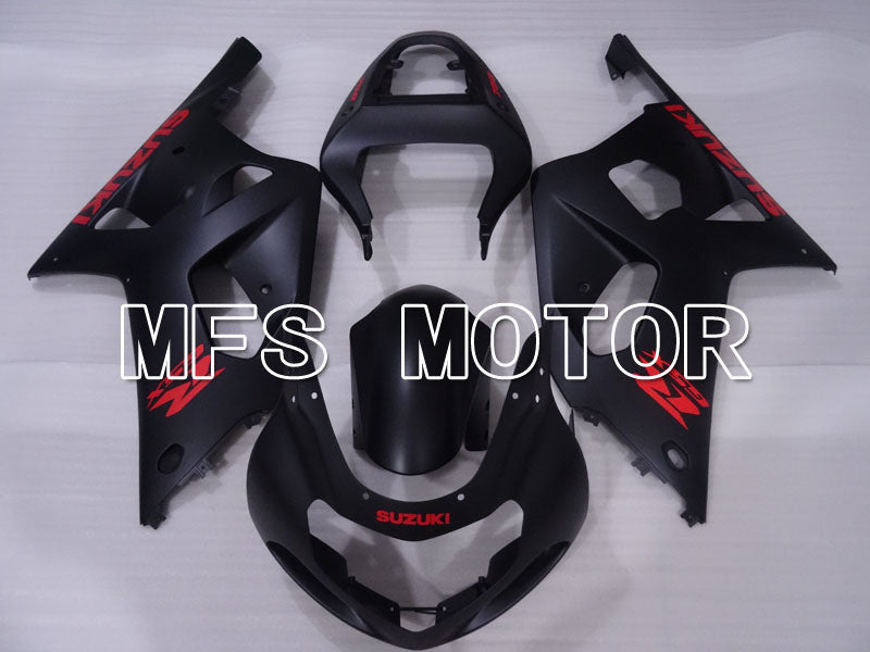 Suzuki GSXR1000 2000-2002 Injection ABS Fairing - Factory Style - Black Matte - MFS4422