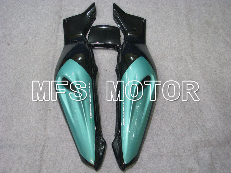 Yamaha YZF1000R 1997-2007 ABS Fairing - Flame - Black Cyan - MFS4423