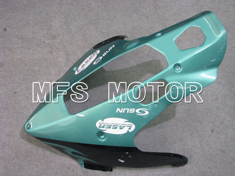 Yamaha YZF1000R 1997-2007 ABS Fairing - Flame - Black Cyan - MFS4423