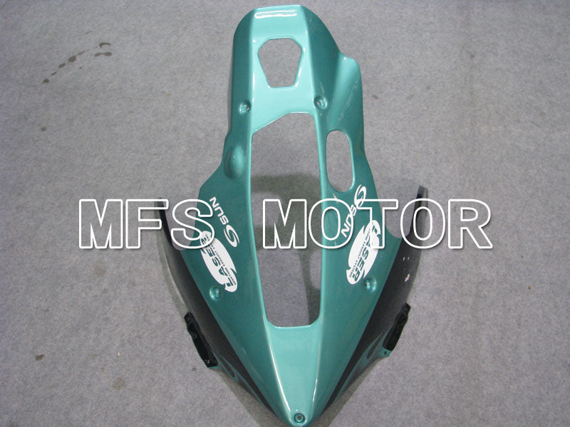 Yamaha YZF1000R 1997-2007 ABS Fairing - Flame - Black Cyan - MFS4423