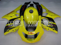 Yamaha YZF-600R 1997-2007 Injection ABS verkleidung - Factory Style - Gelb Grau - MFS4435