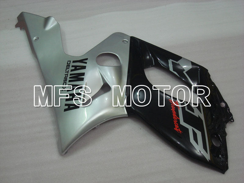 Yamaha YZF-600R 1997-2007 Injection ABS Verkleidung - Factory Style - Rotweinfarbe Schwarz Silber - MFS4445