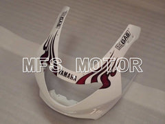 Yamaha YZF-600R 1997-2007 Injection ABS Fairing - Flame - Red wine color White - MFS4446