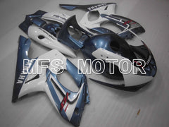 Yamaha YZF-600R 1997-2007 Injection ABS verkleidung - Factory Style - Blau Weiß - MFS4459