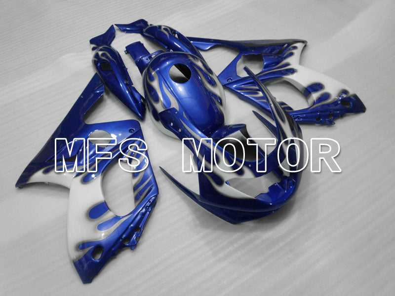 Yamaha YZF-600R 1997-2007 Injection ABS Fairing - Flame - Blue White - MFS4461
