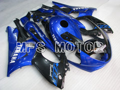 Yamaha YZF-600R 1997-2007 Injection ABS verkleidung - Factory Style - Blau Schwarz - MFS4463