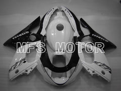 Yamaha YZF-600R 1997-2007 Injection ABS verkleidung - Factory Style - Weiß Schwarz - MFS4467