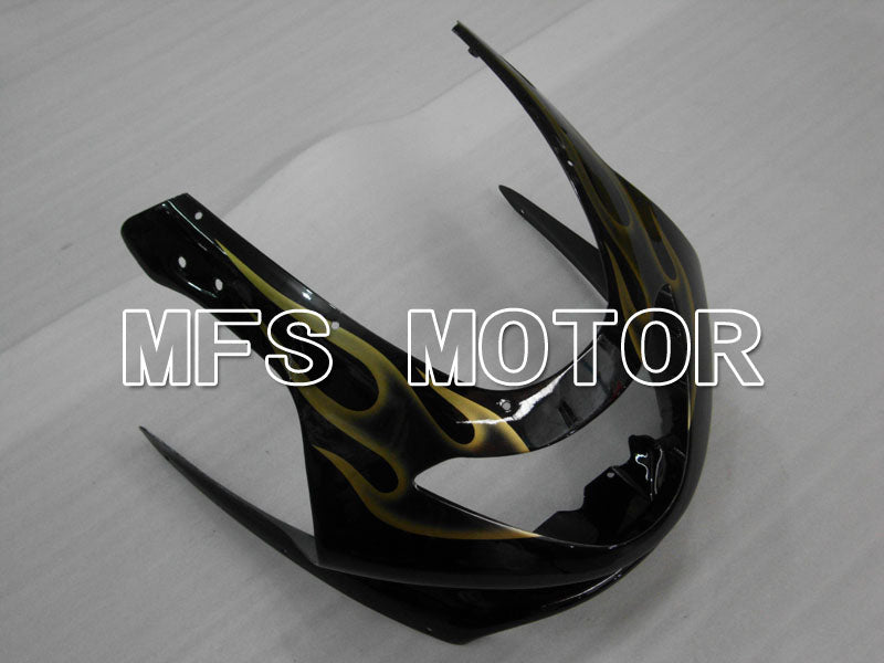 Yamaha YZF-600R 1997-2007 Injection ABS verkleidung - Flamme - Gelb Schwarz - MFS4468