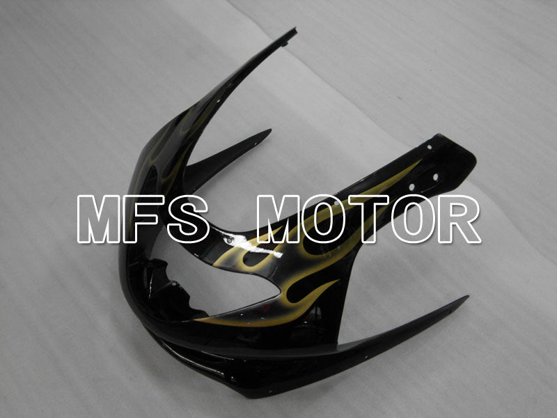 Yamaha YZF-600R 1997-2007 Injection ABS verkleidung - Flamme - Gelb Schwarz - MFS4468