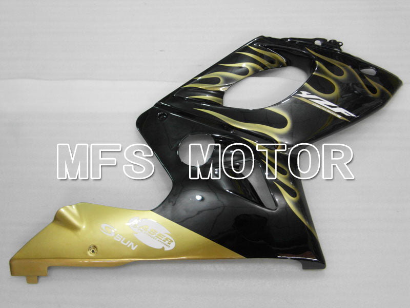 Yamaha YZF-600R 1997-2007 Injection ABS verkleidung - Flamme - Gelb Schwarz - MFS4468