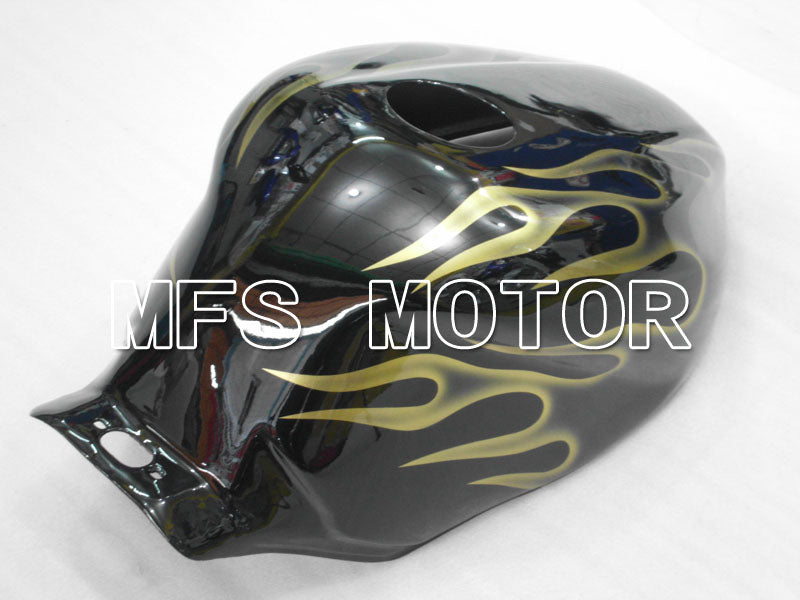 Yamaha YZF-600R 1997-2007 Injection ABS verkleidung - Flamme - Gelb Schwarz - MFS4468