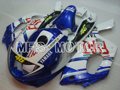 Yamaha YZF-600R 1997-2007 Injection ABS verkleidung - FIAT - Grün Weiß - MFS4469