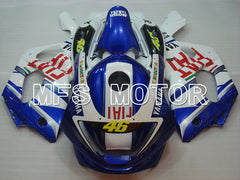 Yamaha YZF-600R 1997-2007 Injection ABS verkleidung - FIAT - Grün Weiß - MFS4469