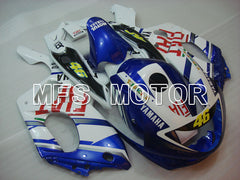 Yamaha YZF-600R 1997-2007 Injection ABS verkleidung - FIAT - Grün Weiß - MFS4469