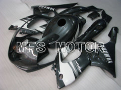Yamaha YZF-600R 1997-2007 Injection ABS verkleidung - Factory Style - Weiß Schwarz - MFS4470