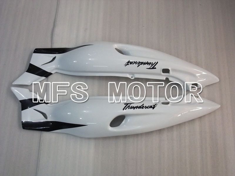 Yamaha YZF-600R 1997-2007 Injection ABS verkleidung - Factory Style - Weiß Schwarz - MFS4473