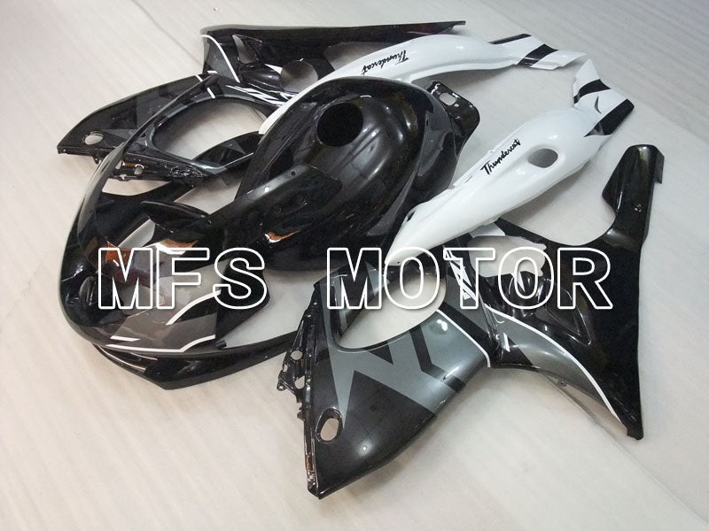 Yamaha YZF-600R 1997-2007 Injection ABS verkleidung - Factory Style - Weiß Schwarz - MFS4473