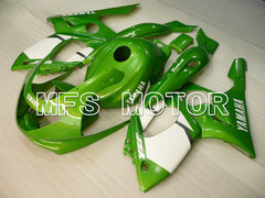 Yamaha YZF-600R 1997-2007 Injection ABS verkleidung - Factory Style - Grün Weiß - MFS4472