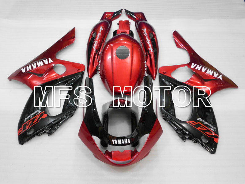 Yamaha YZF-600R 1997-2007 Injection ABS Fairing - Factory Style - Red wine color Black Silver - MFS4476