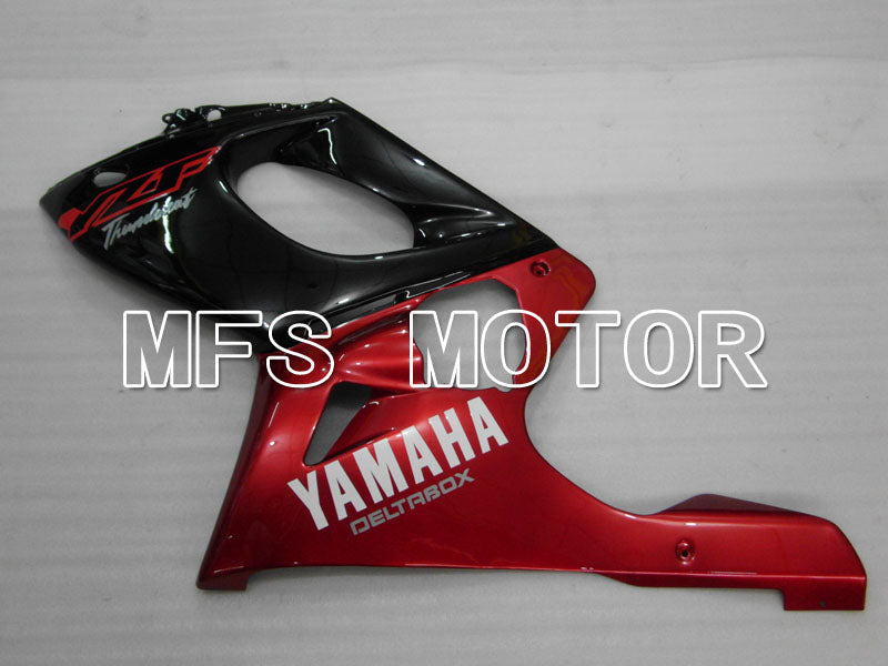 Yamaha YZF-600R 1997-2007 Injection ABS Fairing - Factory Style - Red wine color Black Silver - MFS4476