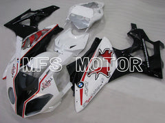 Carénage ABS injecté BMW S1000RR 2009-2014 - Style usine - Noir Blanc Rouge - MFS4498