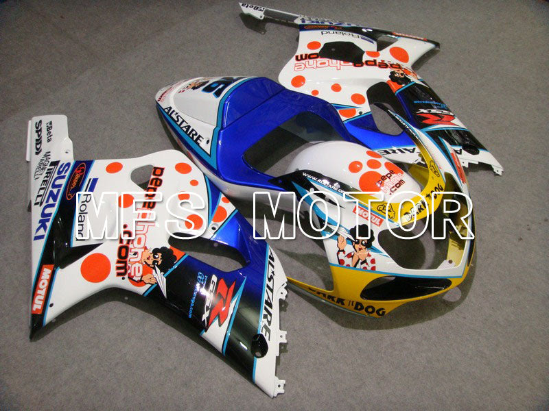 Suzuki GSXR750 2000-2003 Injection ABS Fairing - Dark Dog - Blue White - MFS7019