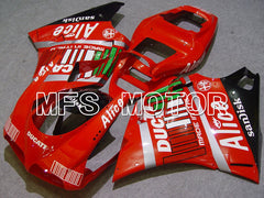 Ducati 748 / 998 / 996 1994-2002 Injection ABS Fairing - Alice - Black Red - MFS4550