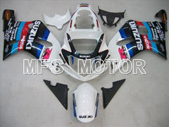 Suzuki GSXR750 2000-2003 Injection ABS Fairing - MOTUL - White Black - MFS7028