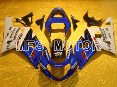 Carénage ABS injecté Suzuki GSXR750 2000-2003 - MOTUL - Blanc Bleu - MFS7029