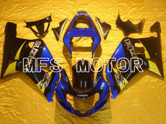 Suzuki GSXR600 2001-2003 Injection ABS Fairing - Factory Style - Black Blue - MFS4592
