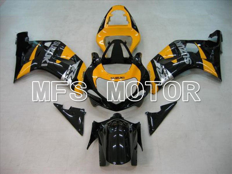 Suzuki GSXR600 2001-2003 Injection ABS Fairing - Factory Style - Black Yellow - MFS4603