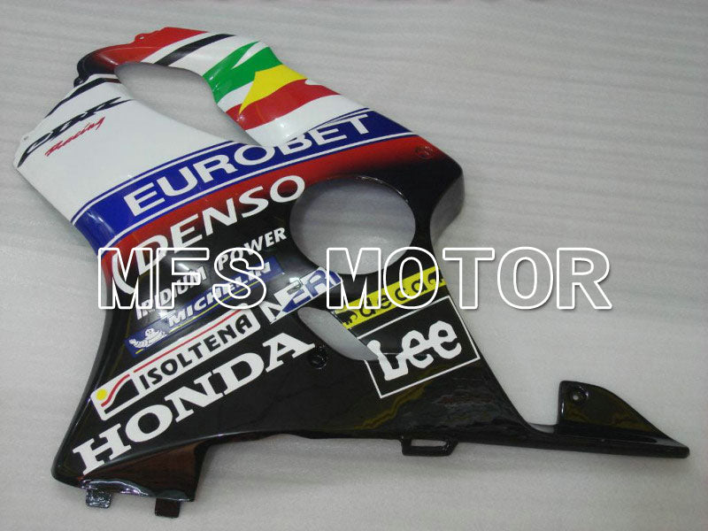 Honda CBR600 F4i 2001-2003 Injection ABS Fairing - Lee - Black White - MFS4687