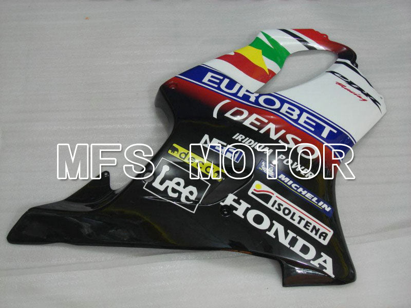 Honda CBR600 F4i 2001-2003 Injection ABS Fairing - Lee - Black White - MFS4687