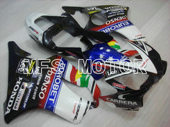 Honda CBR600 F4i 2001-2003 Injection ABS Fairing - Lee - Black White - MFS4687