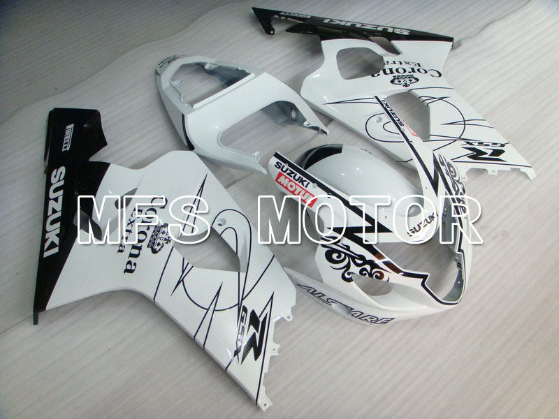Suzuki GSXR600 GSXR750 2004-2005 Injection ABS Fairing - Corona - White - MFS4698