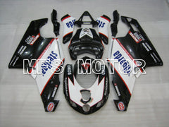 Ducati 749 / 999 2005-2006 Injection ABS Fairing - Sterilgarda - Black White - MFS4713