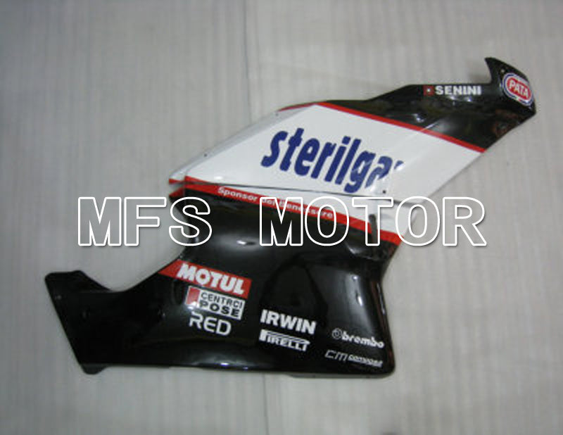 Ducati 749 / 999 2005-2006 Injection ABS Fairing - Sterilgarda - Black White - MFS4713