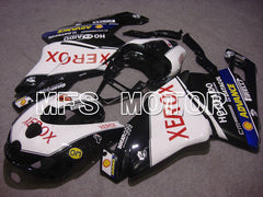 Ducati 749 / 999 2005-2006 Injection ABS verkleidung - Xerox - Schwarz Weiß - MFS4722