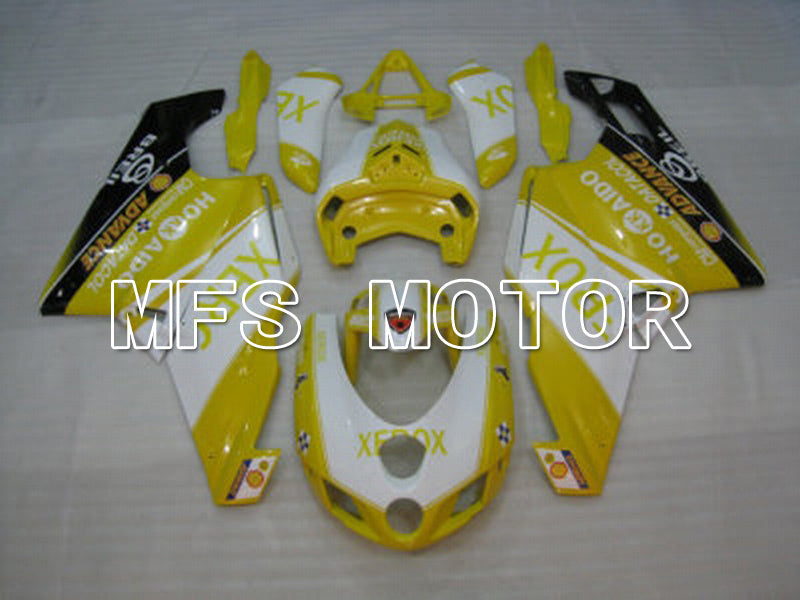 Carénage ABS injecté Ducati 749 / 999 2005-2006 - Xerox - Jaune - MFS4724