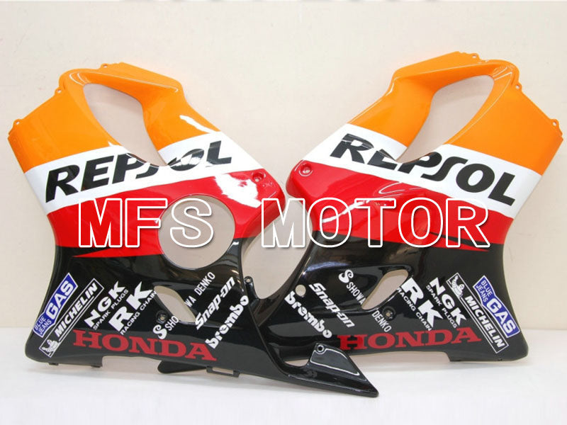 Honda CBR600 F4i 2001-2003 Injection ABS Fairing - Repsol - Black Orange Red - MFS4733