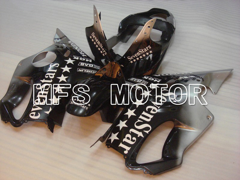 Honda CBR600 F4i 2001-2003 Injection ABS Fairing - SevenStars - Black Silver - MFS4749
